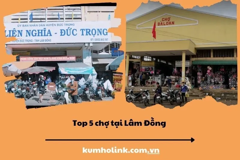 Top 5 chợ tại lâm đồng