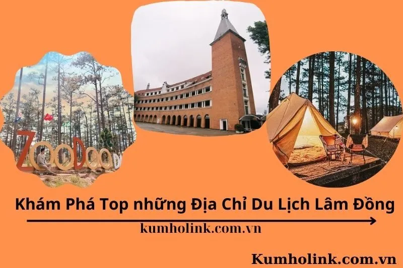 ảnh đại diện những địa chỉ du lịch Lâm Đồng