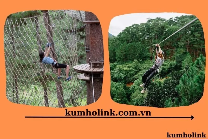 khu vui chơi Datanla High Rope Course