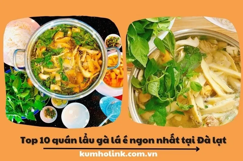 Top 10 quán lẩu gà lá é ngon nhất tại Lâm Đồng